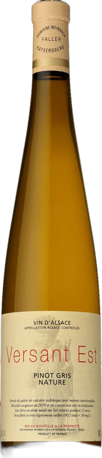 Versant Est Pinot Gris Nature – 2019