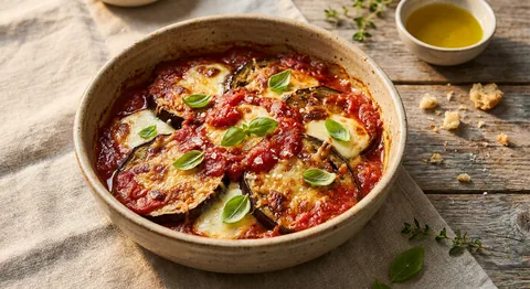 Aubergine parmigiana