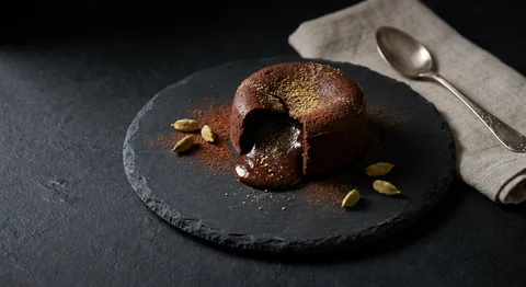 Chokladfondant med kardemumma