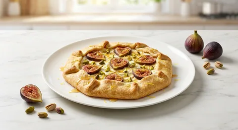 Crostata med fikon och ricotta
