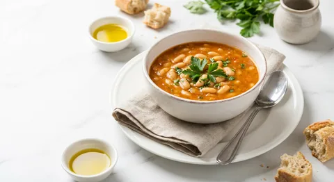 Fasolada – Greek White Bean Soup