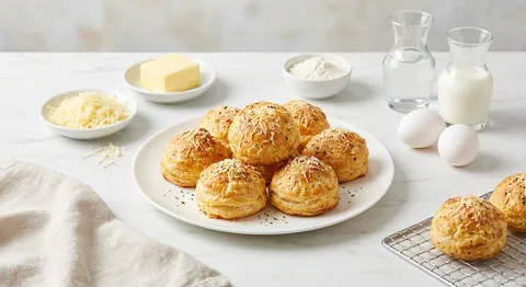 Gougères med Gruyère