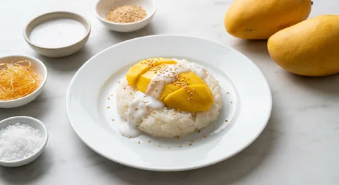 Mango sticky rice