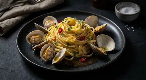 Pasta med vongole