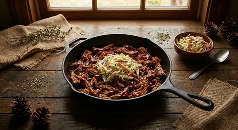 Pulled Pork with Homemade Coleslaw