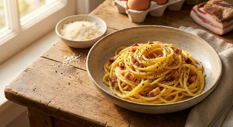 Spaghetti carbonara