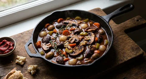 Svampbourguignon