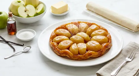 Tarte Tatin med äpple